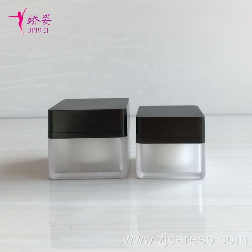 50ml/70ml/100ml Square Shape Cosmetic Packaging Bottles